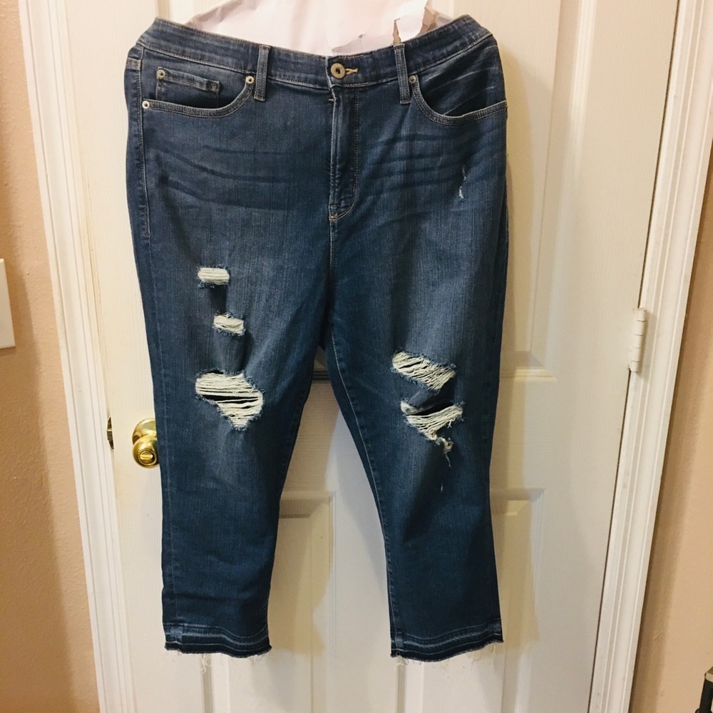 Torrid Size 20 Crop Jeans